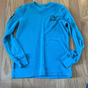 American Eagle waffle knit long sleeve shirt